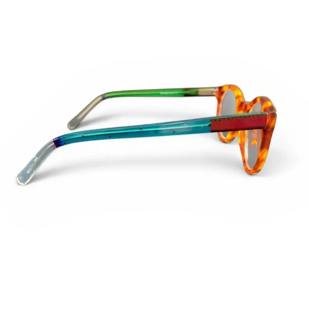 Ronit Furst Keyhole Round 2323 Designer Eyeglasses | Handpainted Unisex